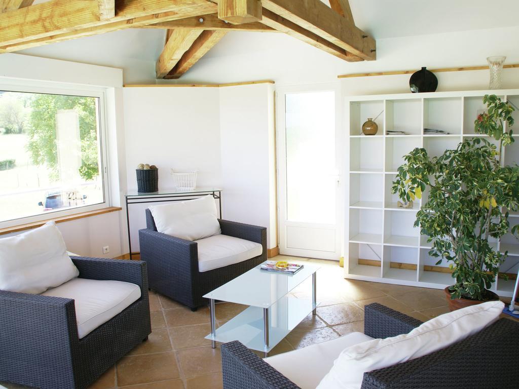 Modern Holiday Home With Private Pool Loubressac Szoba fotó